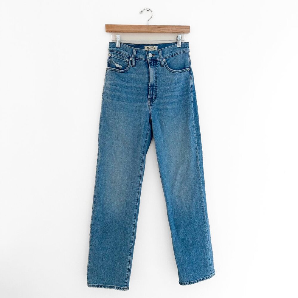 Madewell "The Vintage Straight Jean" Medium Wash - Size 25 (0, 2, XS) (Like New)
